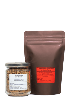 Chai Masala + Thé spécial pour Chai Masala, un duo parfait