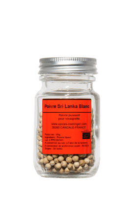 Poivre Sri Lanka blanc