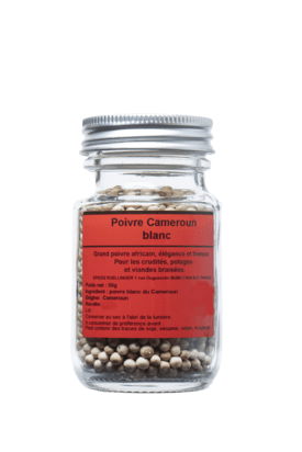 Poivre Cameroun blanc