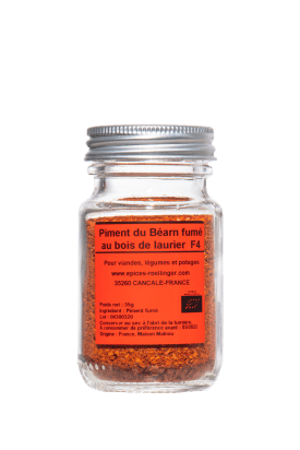 Image du flacon du Piment du Béarn fumé au bois de laurier