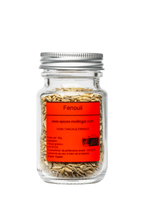 Photo du flacon des graines de fenouil d'Egypte