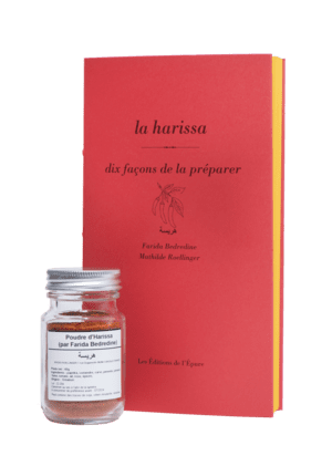 The Harissa Powder and the cookbook « La harissa, dix façons de la préparer »